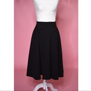 Black Swing Skirt